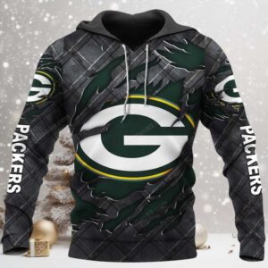 Green Bay Packers Black Metal 2026 Official Hoodie