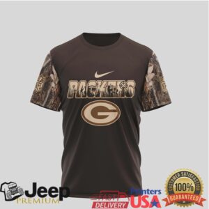 Green Bay Packers Deer Hunting Camo Tshirt