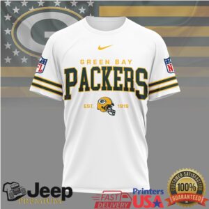 Green Bay Packers Official NFL Heritage 3D Shirt