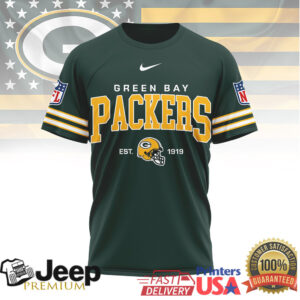 Green Bay Packers Official NFL Heritage 3D Shirt