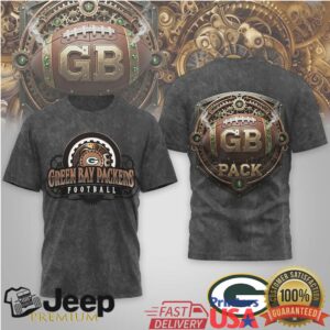 Green Bay Packers Official NFL Steampunk T shirt