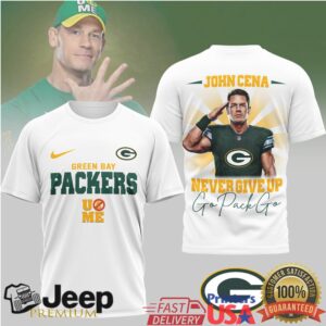 Green Bay PackersOfficial NFL John Cena Fan 3D Shirt