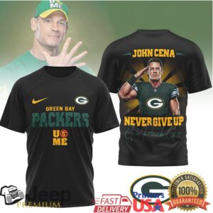 Green Bay PackersOfficial NFL John Cena Fan 3D Shirt