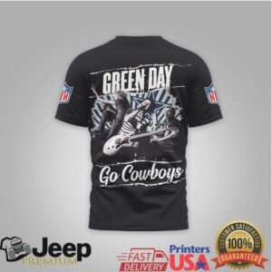 Green Day Dallas Cowboys Nfl Rock Band Mashup Shirt