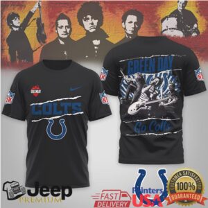 Green Day X Indianapolis Colts Nfl Mashup T Shirt