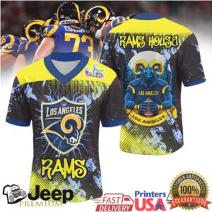 Los Angeles Rams Super Bowl LVI Champions 3D T Shirt
