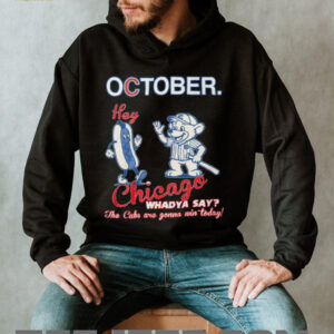 Hey Chicago Whaddya Say Cubs T Shirt