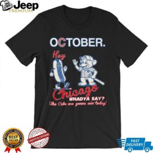 Hey Chicago Whaddya Say Cubs T Shirt