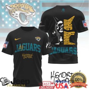 Jacksonville Jaguars Official NFL Kendrick Lamar Fan 3D Shirt