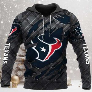 Houston Texans Black Metal 2026 Official Hoodie