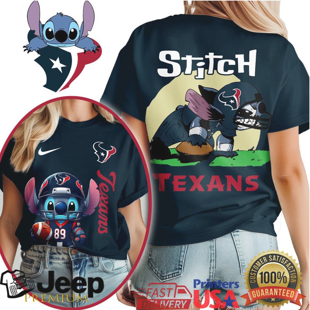 Houston Texans NFL Stitch Charging 3D Shirt Houston Texans NFL Stitch Charging 3D Shirt