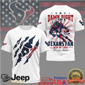 Houston Texans Official NFL We Are Texans 3D Shirt