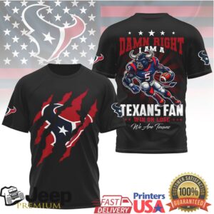 Houston Texans Official NFL We Are Texans 3D Shirt