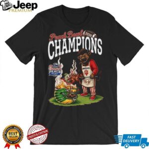 Indiana Hoosiers 2026 Peach Bowl Champions Shirts