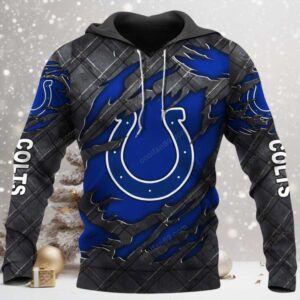 Indianapolis Colts Black Metal 2026 Official Hoodie