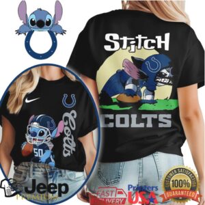 Indianapolis Colts NFL Stitch Charging 3D Shirt