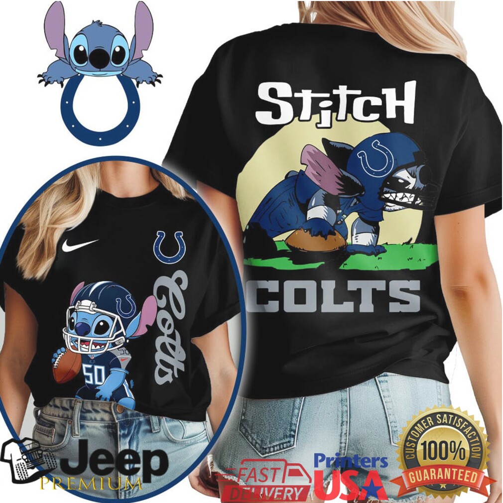 Indianapolis Colts NFL Stitch Charging 3D Shirt Indianapolis Colts NFL Stitch Charging 3D Shirt
