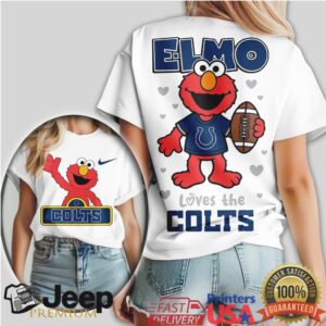 Indianapolis Colts Official NFL Elmo Fan 3D Shirt