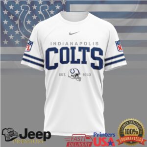 Indianapolis Colts Official NFL Heritage 3D Shirt