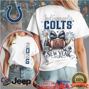 Indianapolis Colts Official NFL New Year New Game 3D Shirt