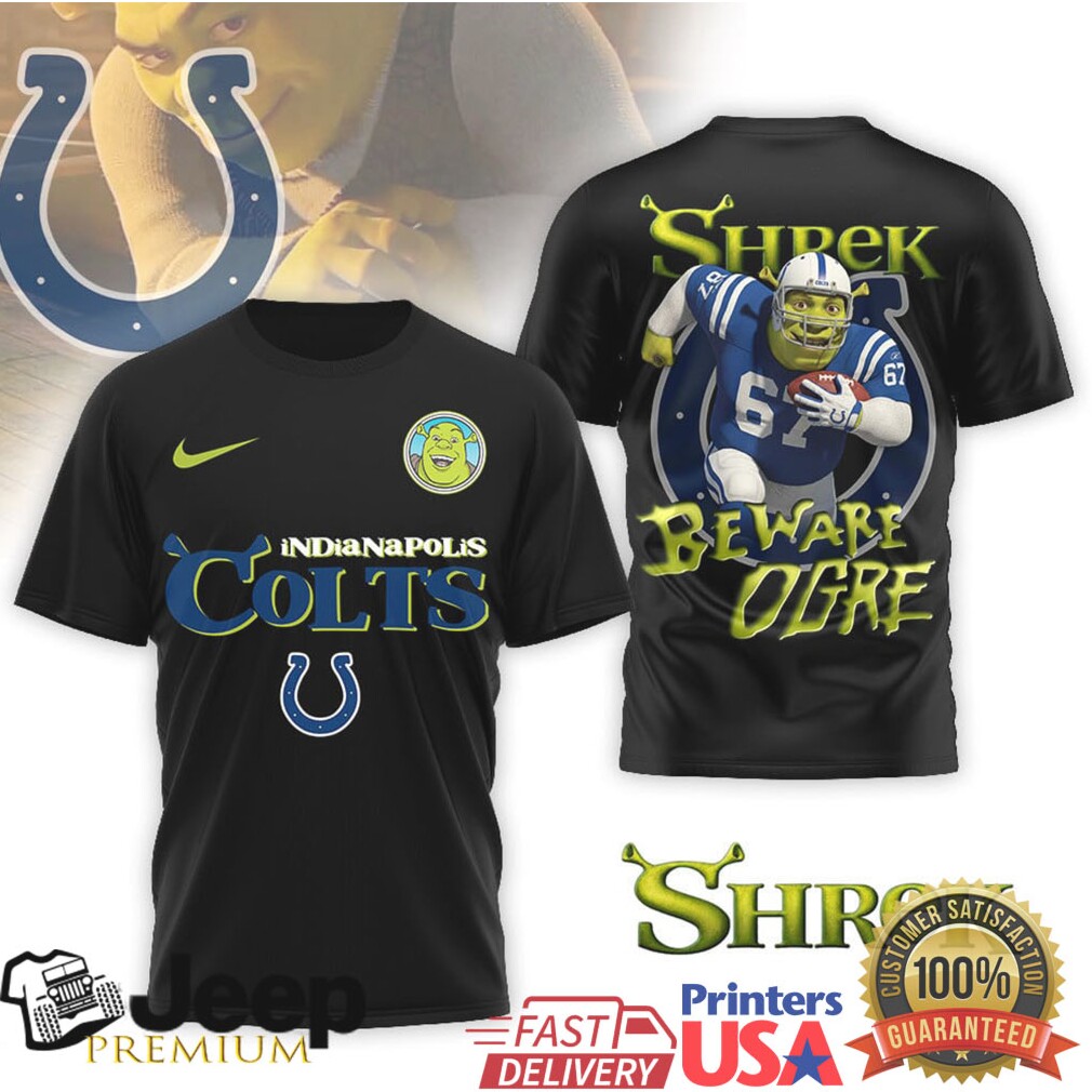 Indianapolis Colts Shrek Beware Ogre Nfl Shirt Design Indianapolis Colts Shrek Beware Ogre Nfl Shirt Design