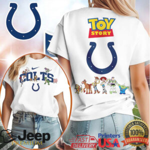Indianapolis Colts x Toy Story Mashup Custom Graphic Football T Shirt Indianapolis Colts x Toy Story Mashup Custom Graphic Football T Shirt
