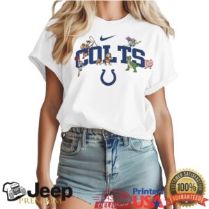 Indianapolis Colts x Toy Story Mashup Custom Graphic Football T Shirt