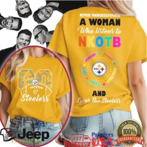 Pittsburgh Steelers Official NFL x New Kids on the Block Fan 3D Shirt