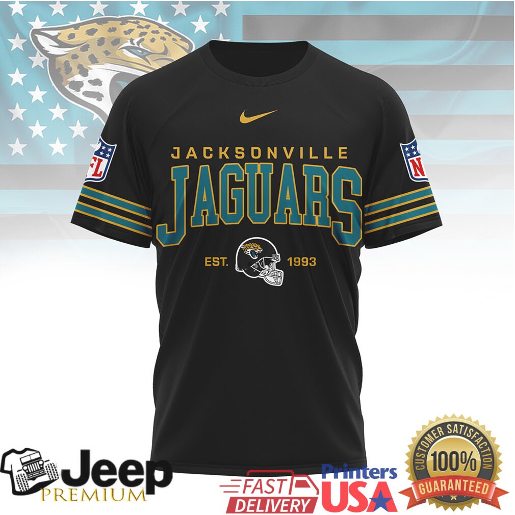 Jacksonville Jaguars Official NFL Heritage 3D Shirt Jacksonville Jaguars Official NFL Heritage 3D Shirt