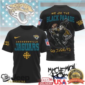 Jacksonville Jaguars Black Parade Tshirt