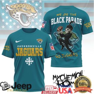 Jacksonville Jaguars Black Parade Tshirt