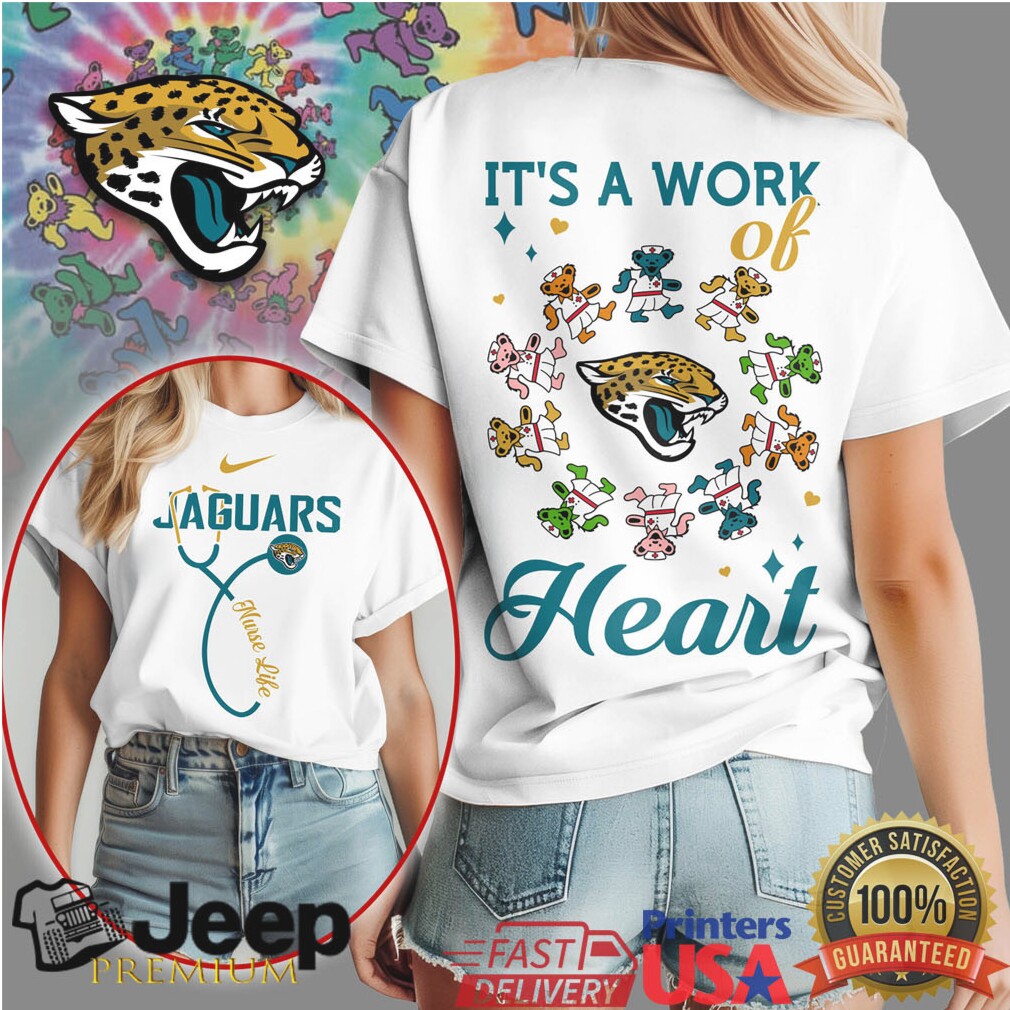 Jacksonville Jaguars Official NFL Grateful Dead Nurse 3D Shirt Jacksonville Jaguars Official NFL Grateful Dead Nurse 3D Shirt