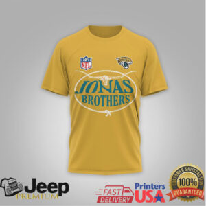 Jacksonville Jaguars Official NFL Joe Jonas 3D Shirt HY