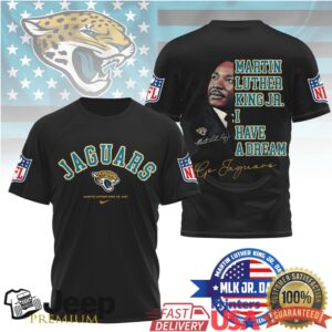 Jacksonville JaguarsOfficial NFL Martin Luther King JR. Day 3D Shirt