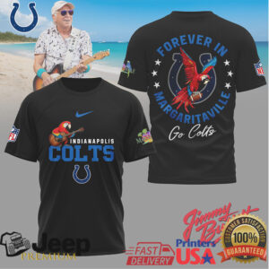 Jimmy Buffett Forever In Margaritaville Indianapolis Colts NFL T Shirt