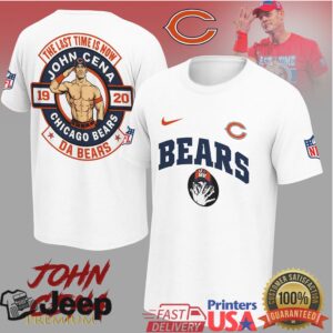 John Cena Chicago Bears Da Bears Nfl Tshirt Design