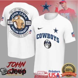 John Cena Dallas Cowboys Americas Team Nfl Tshirt