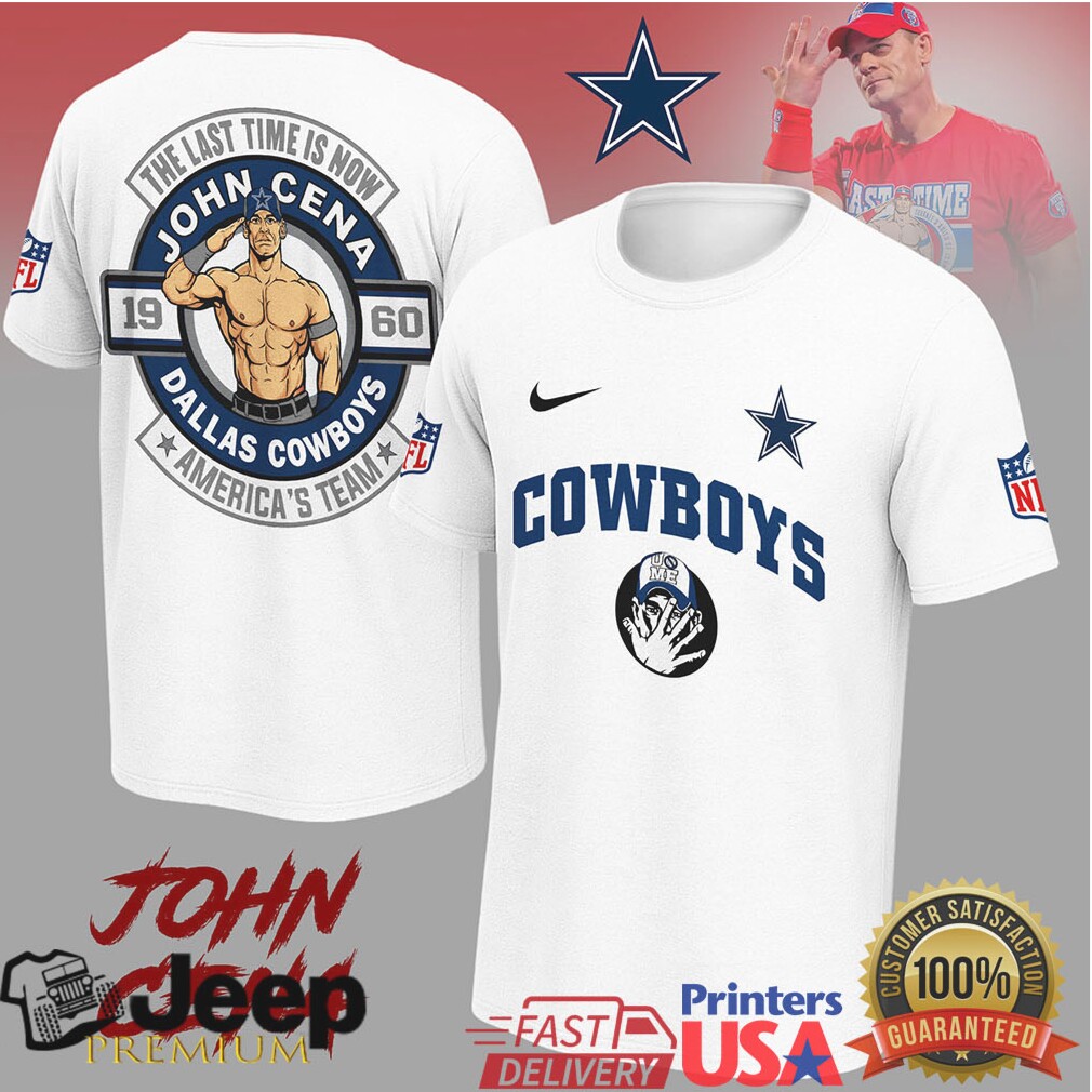 John Cena Dallas Cowboys Americas Team Nfl Tshirt John Cena Dallas Cowboys Americas Team Nfl Tshirt