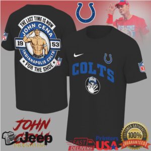 John Cena Indianapolis Colts For The Shoe Tshirt