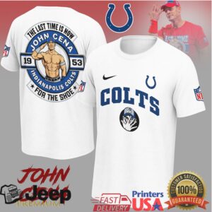 John Cena Indianapolis Colts For The Shoe Tshirt