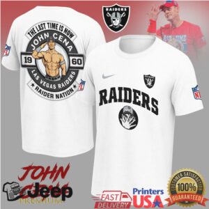 John Cena Las Vegas Raiders Raider Nation Tshirt