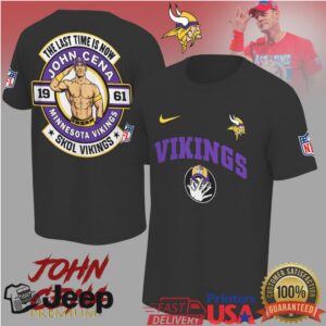 John Cena Minnesota Vikings Skol Nfl Tshirt Design