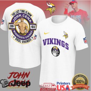 John Cena Minnesota Vikings Skol Nfl Tshirt Design