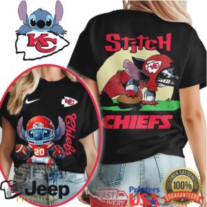 Kansas City Chiefs NFL Stitch Charging 3D Shirt
