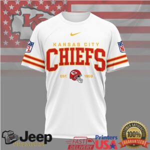 Kansas City Chiefs Official NFL Heritage 3D Shirt