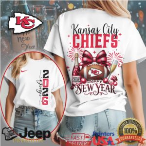 Kansas City Chiefs Official NFL New Year New Game 3D Shirt