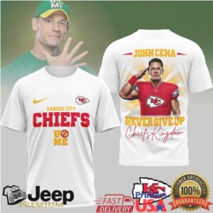 Kansas City ChiefsOfficial NFL John Cena Fan 3D Shirt