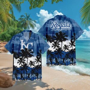 Kansas City Royals MLB Blue Island Paradise Hawaiian Shirt Kansas City Royals MLB Blue Island Paradise Hawaiian Shirt