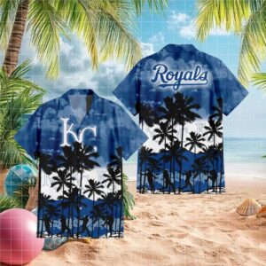 Kansas City Royals MLB Blue Island Paradise Hawaiian Shirt