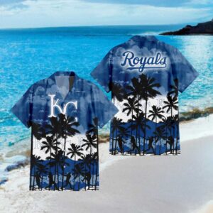 Kansas City Royals MLB Blue Island Paradise Hawaiian Shirt